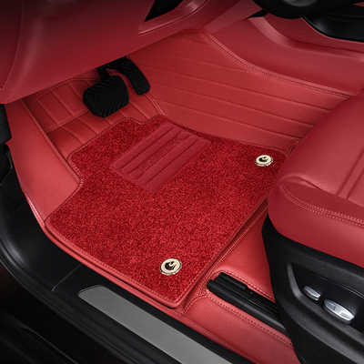 保时捷专用全包真皮脚垫