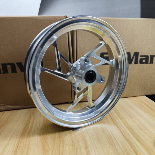SAManvd新款10寸轮毂适用于九号q85c/f90鬼火酷奇ub/u2前轮7.0