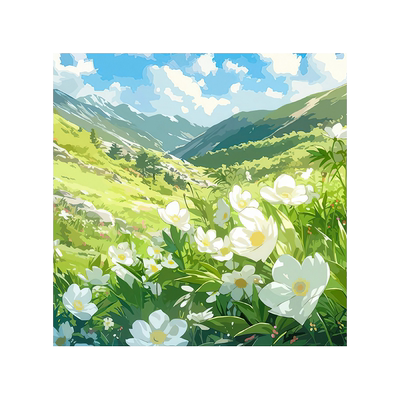 宫崎骏夏天十字绣2025年新款线绣客厅手工刺绣简卧室餐厅简单小件