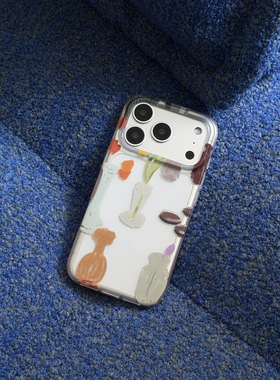 「Flowing Light」新款原创设计imd【四季瓶子】手机壳适用于苹果17promax