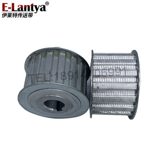 现货 履带同步轮配套爬楼机配件H16齿宽44铝合金驱动轮/主从动轮