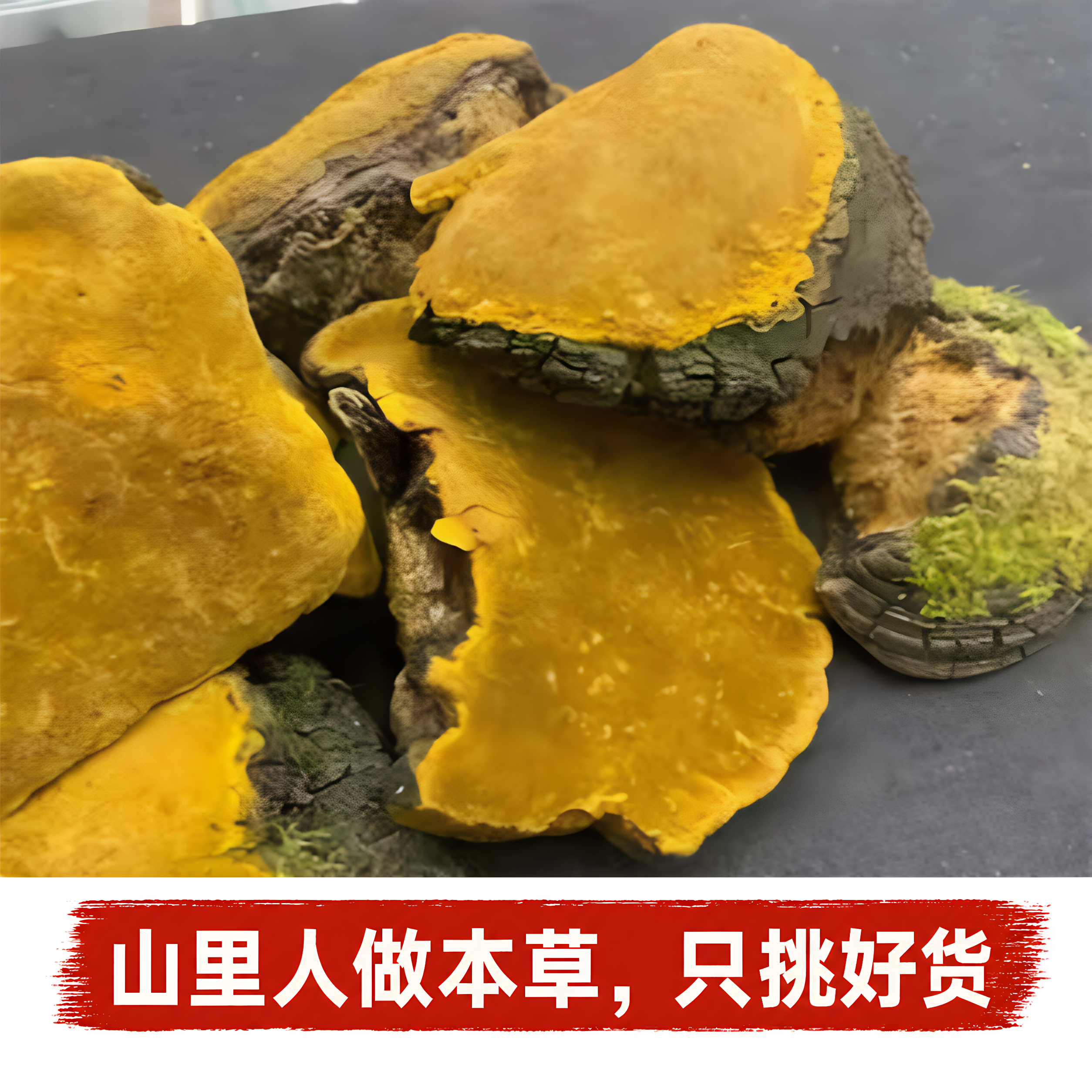 西藏桑黄灵芝】金边桑树桑黄原材桑黄可磨桑黄粉深山采摘散装药食