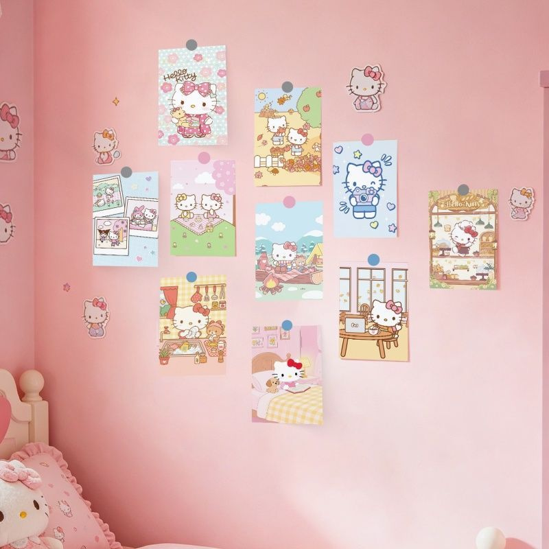 30张Hello Kitty凯软装墙贴