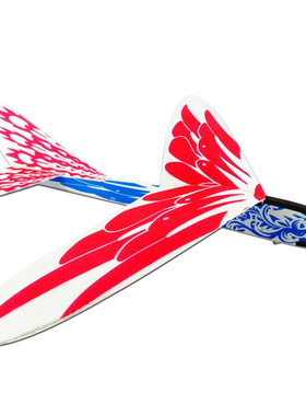 新款超大回旋飞机diy手工泡沫飞机弹射飞机手投飞机儿童益智玩具