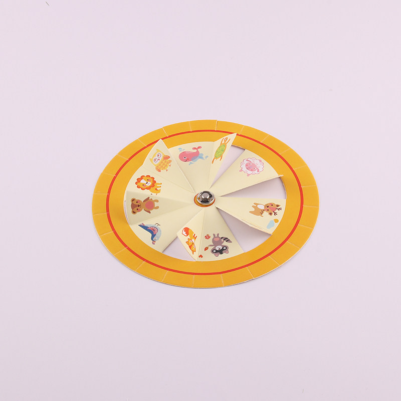 어린이 과학 실험 DIY 기술 소규모 생산 재료 초등학생을위한 수제 회전 랜턴 수제 장난감