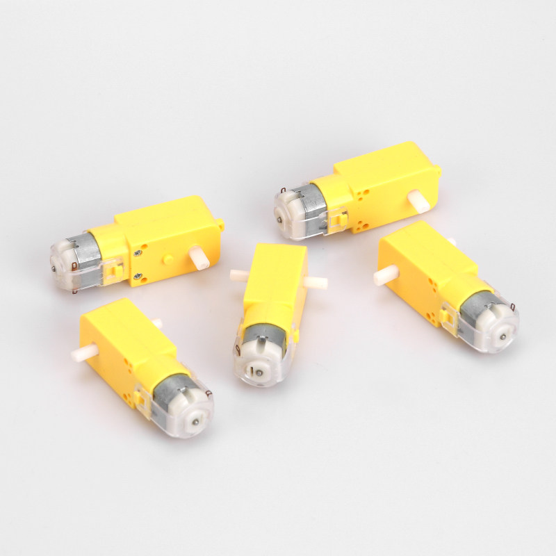 DC3V-6V DC 감소 모터 TT 감소 모터 단일 축 이중 축 강력한 자기 간섭 방지 장난감 액세서리