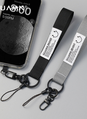 手机挂绳短款手腕挂绳短绳多功能夹片登山腕带手提腕绳子相机挂绳