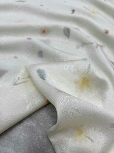 新品真丝绞罗19姆米桑蚕丝面料国风系列小衫连衣裙旗袍透孔布料