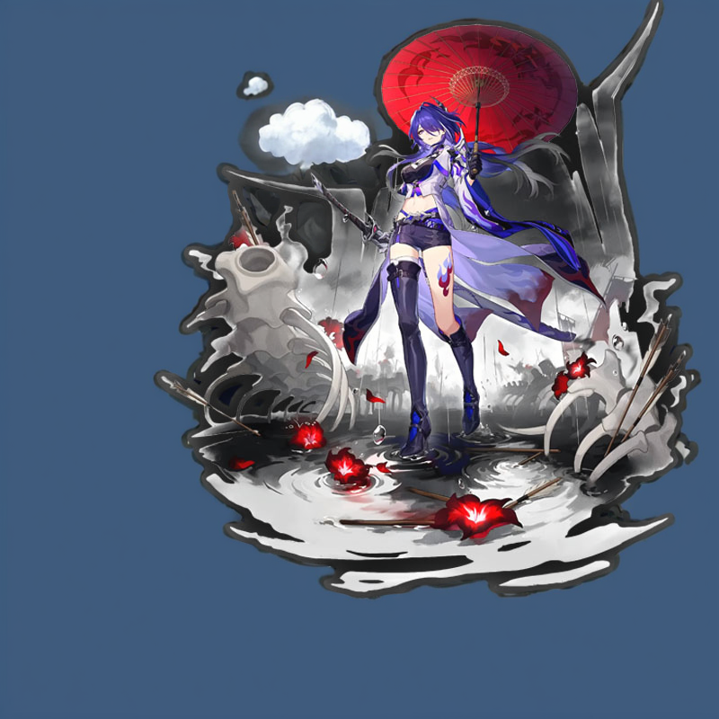 崩坏3星穹铁道大立牌黄泉砂金流