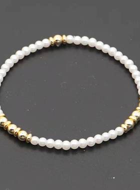 小众ins轻奢时尚风仿珍珠手链