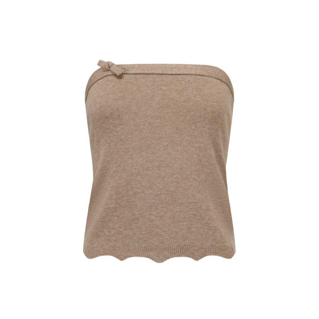 Swaying | 26早春新款绳结装饰抹胸