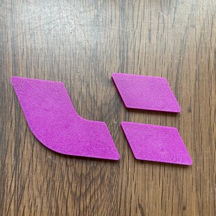 理想i6i8L6L7L8L9紫色车标嵌入式车标外观升级装饰覆盖汽车用品