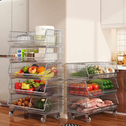 a生厨房蔬菜置物架落地收纳架子