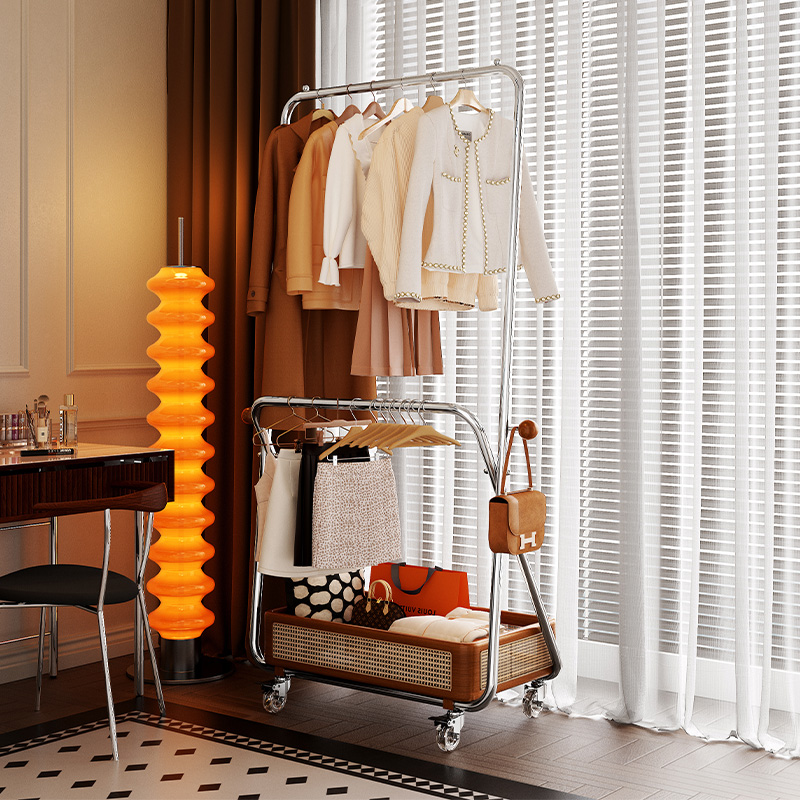 a生家用卧室次净衣架移动衣帽架