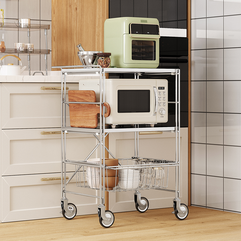 a生厨房收纳神器省空间落地带轮