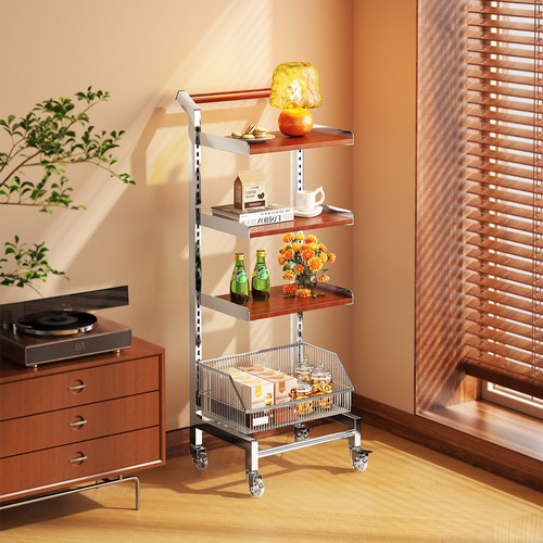 a生零食置物架可移动边几收纳架