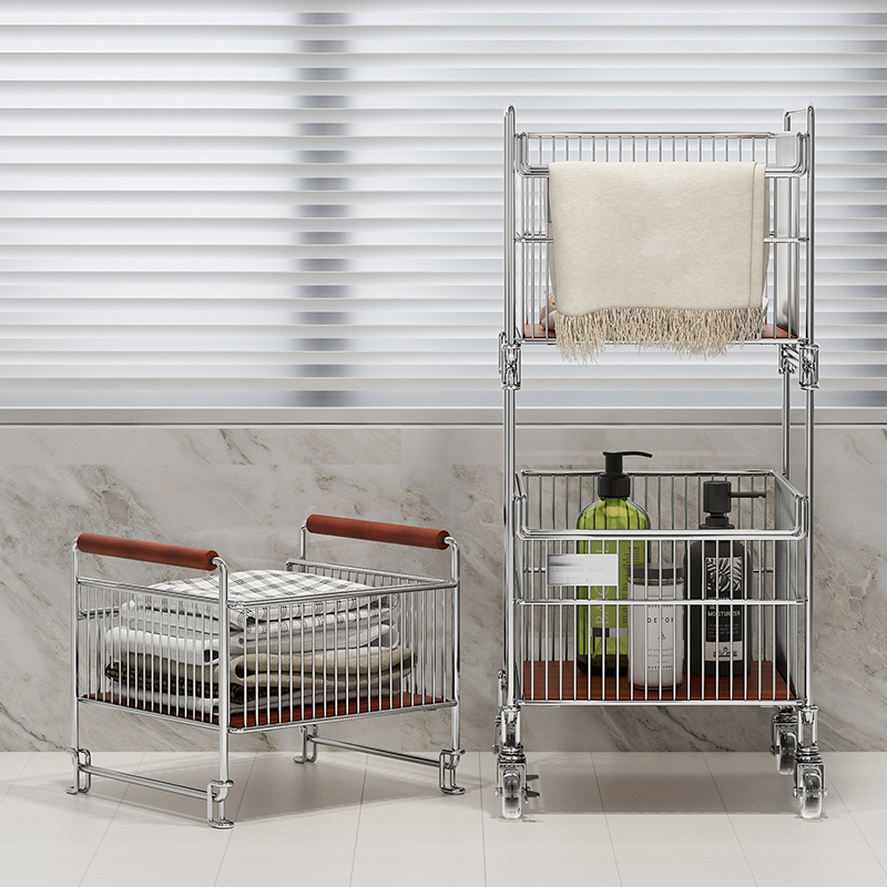 a生阳台洗衣房置物架浴室脏衣篓