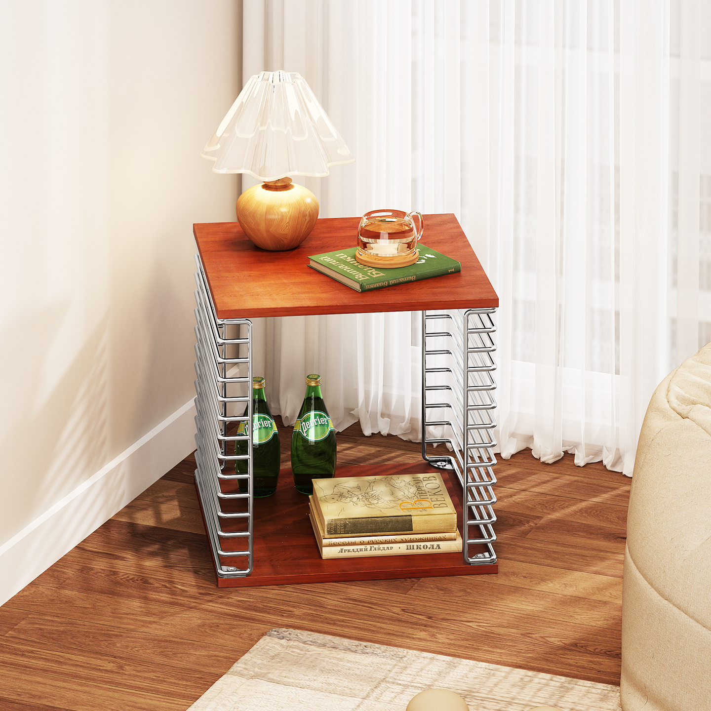 中古客厅沙发边小茶几可移动小桌子多层304不锈钢组合边几置物架,住宅家具,角几/边几,淘宝优惠券,粉丝福利购,淘宝优惠卷