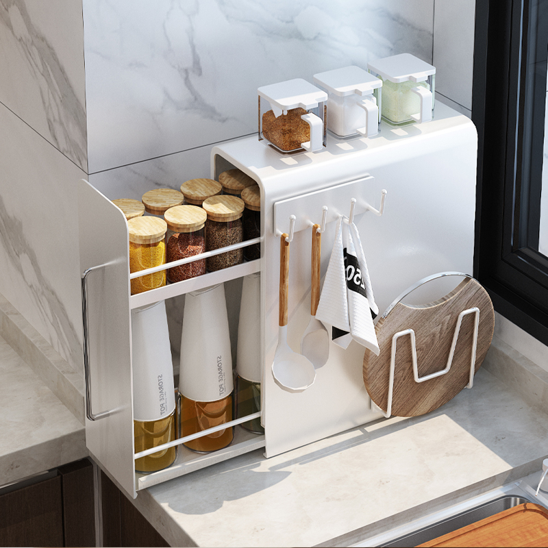 a生新款厨房调料品置物架多功能