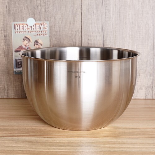 出口德国316不锈钢加厚沙拉碗家用料理盆打蛋盆揉面洗菜盆16-28