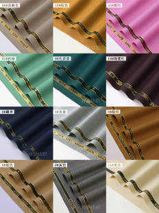 高端纯色精纺羊毛面料连衣裙服装布料西装职业装套装料子高支高密