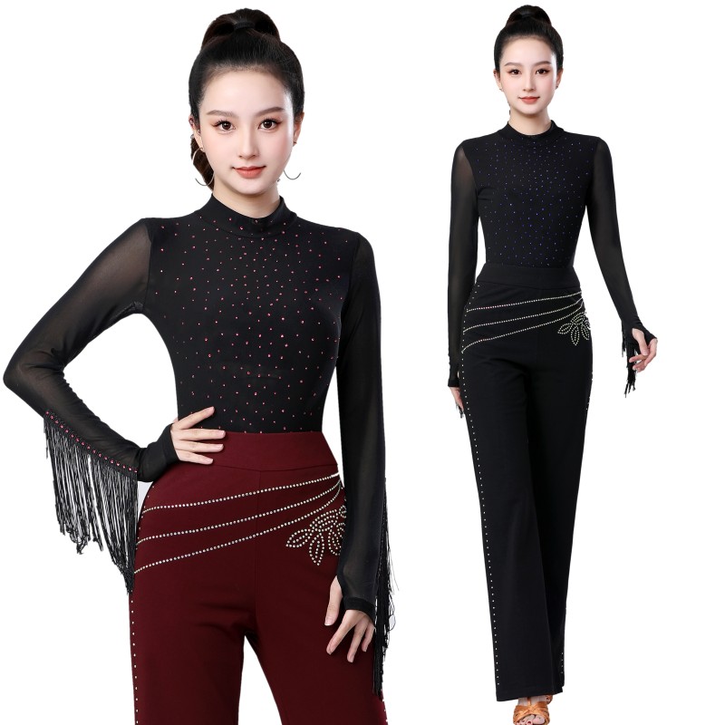 时尚拉丁舞女士连档练功服