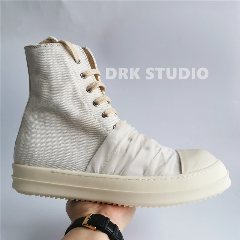 White Pleated