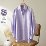 可风各长袖衬衫58075P99K158.4通勤职业衬衣高端别致纯棉上衣，女装衬衫，可风各