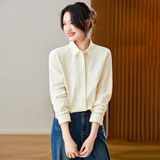 可风各灯芯绒衬衫510531P95K152灯芯绒加厚长袖衬衫，女装衬衫，可风各