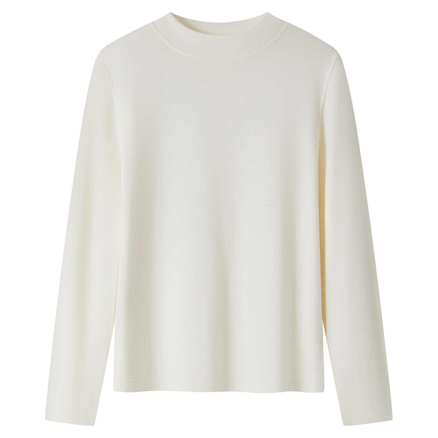 可风各T恤510529P45K72小立领天丝羊毛打底衫加绒,女装T恤,可风各