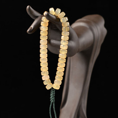 一木释心玉化冰花羊角直切药片