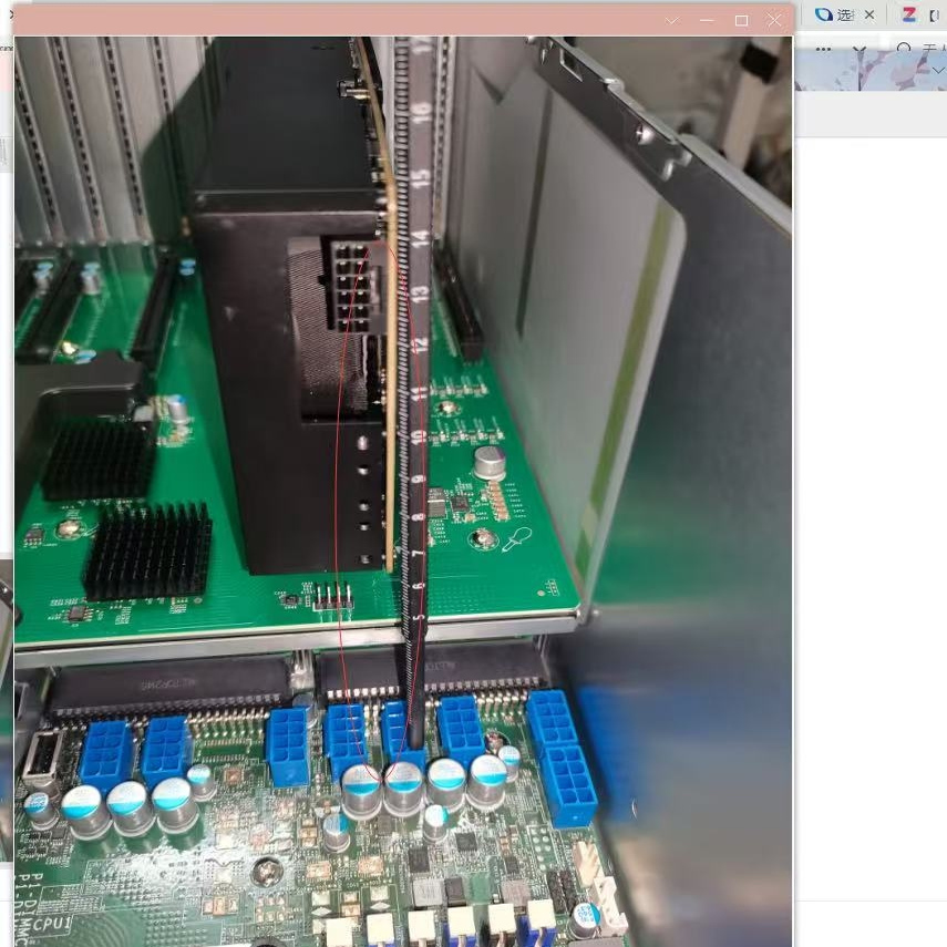 超微420GP 4029 4124 4129 440P转4090 L40 3090 A100 GPU供电线