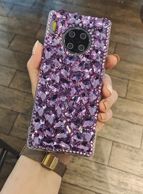 奢华紫色钻美图T9限量版手机壳V7V6硅胶全包T8M8SM6潮牌女款创意