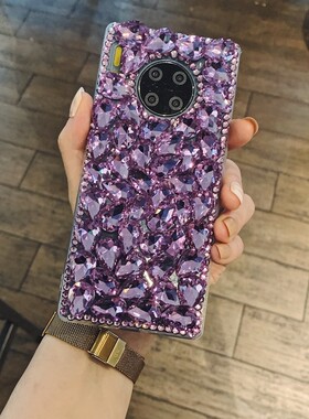 奢华紫色钻美图T9限量版手机壳V7V6硅胶全包T8M8SM6潮牌女款创意