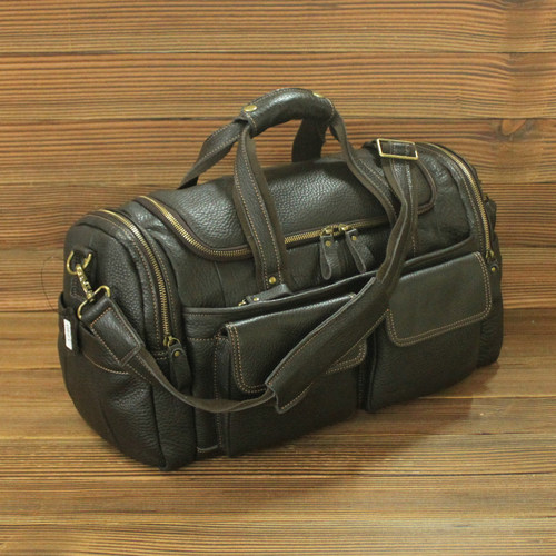 旅行包男款大容量外出便携包高级感收纳包真皮头层牛皮手提斜挎包