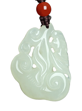 和田玉如意吊坠玉石饰品项坠玉器