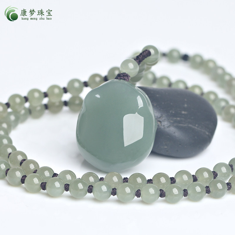 和田玉呱呱来财玉吊坠挂件玉饰品