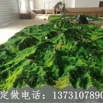 沙盘定做地形地貌立体地图场景工业城市规划古建军事楼盘模型制作