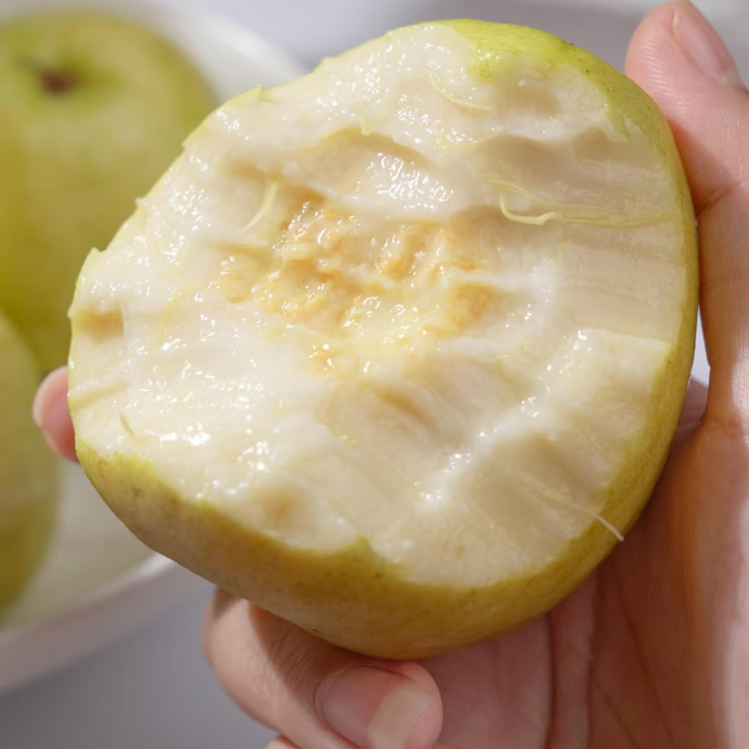 漳州白心软糯奶油芭乐冰淇淋口感