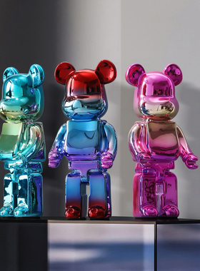 速发熊摆件酒面客厅电柜视轻奢玄关家居桌柜软装饰品