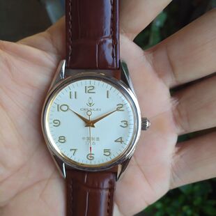 国货品牌老手动上弦机械表国潮经典纪念男士表精钢复古腕表上海产