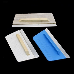 刮灰刀收光不锈钢抹子刮腻子刀粉刮板神器工具大白专刮刀木柄批灰