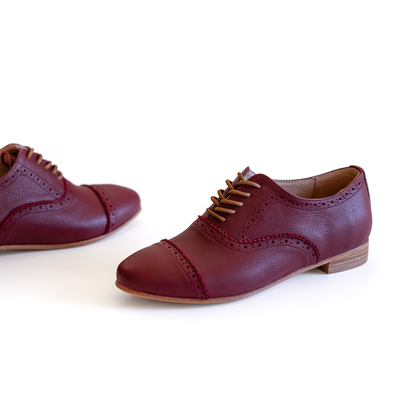 皮鞋缪特老郭皮鞋复古