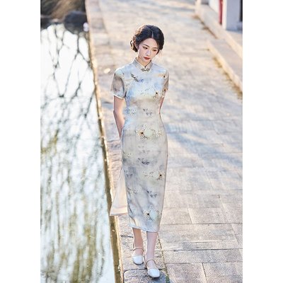 进口新中式旗袍2025新款改良年轻款少女复古民国风小个子日常可穿