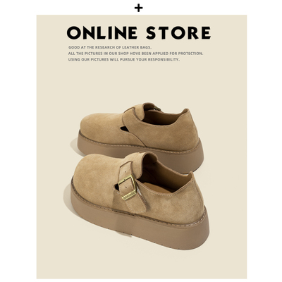 优先好货！退货包邮！厚底勃肯鞋