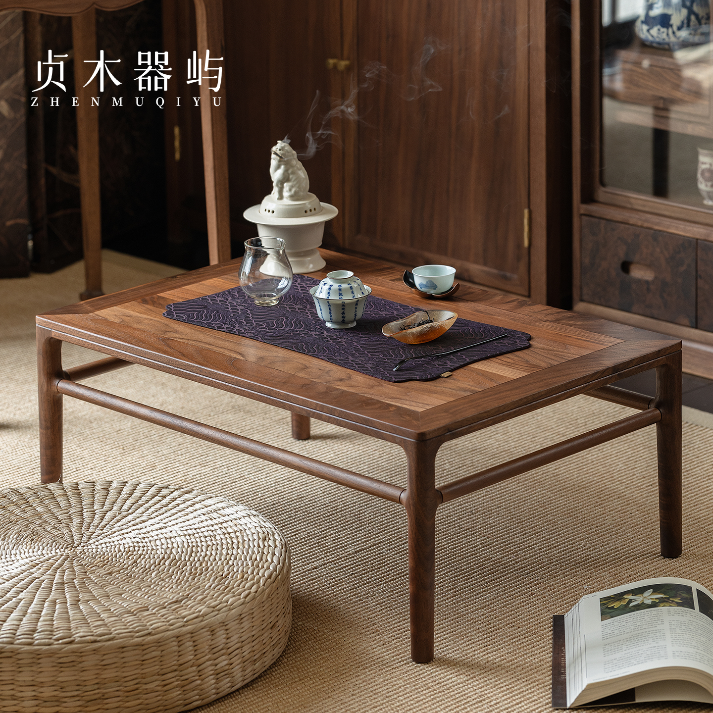 贞木器屿宋式美学飘窗桌