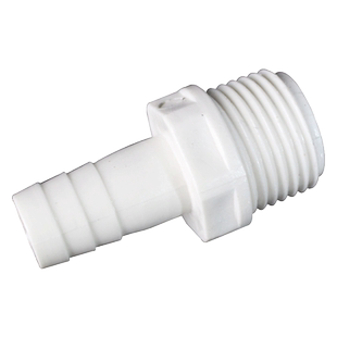 塑料宝塔接头4分6分外丝 外螺纹直接弯头软硬管对接快接增氧插口