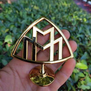 迈巴赫车标奔驰V260改装立标VITO威霆机盖车标S450原厂引擎盖标志