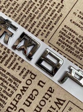 日产尼桑逍客车标 QASHQAI英文字母车标东风日产逍客后备箱车标贴