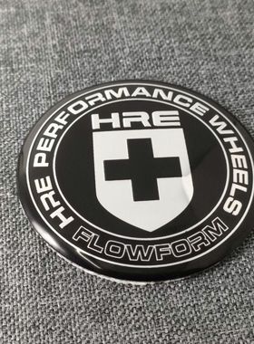 4个起包邮45MM50MM56MM56MM平面60MM65MM改装HRE轮毂中心盖贴标